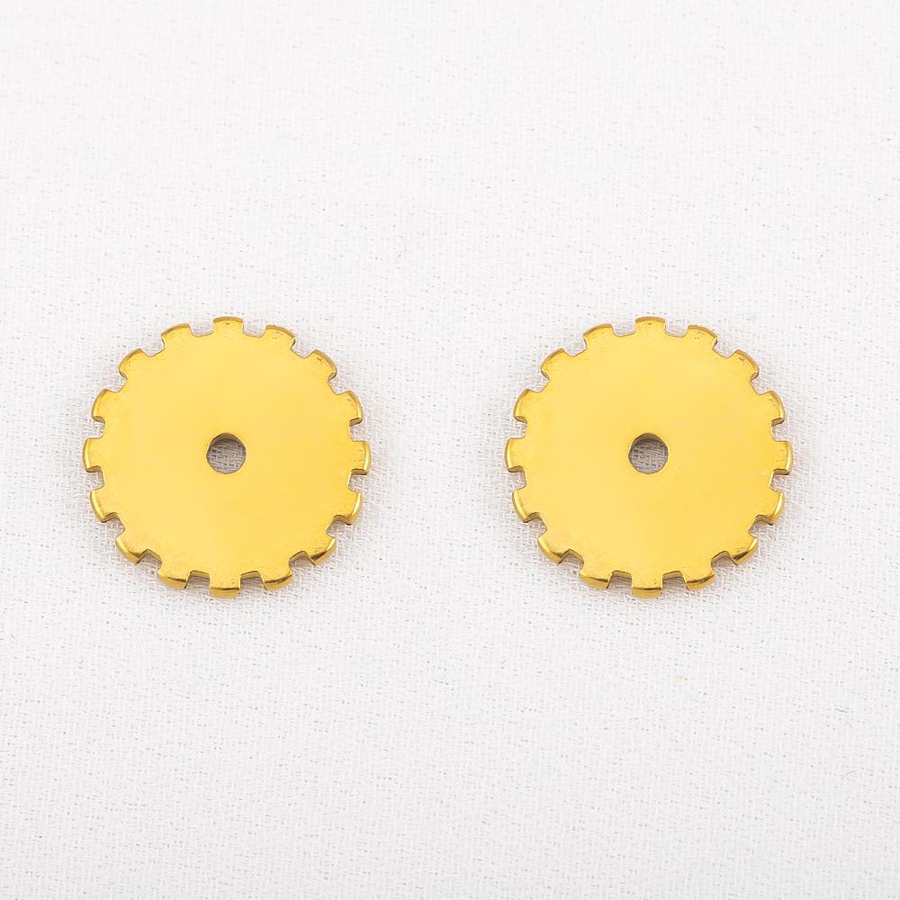15 stk Rustfrit Stål Mekaniske Steampunk Tandhjul Ur Timeviser Vedhæng Halskæder Armbånd Charms DIY Smykkefremstilling Dekoration