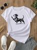 Funny Dachshund Middle Finger Meme Dog Graphic T Shirt Sarcastic Gift Pet Lover