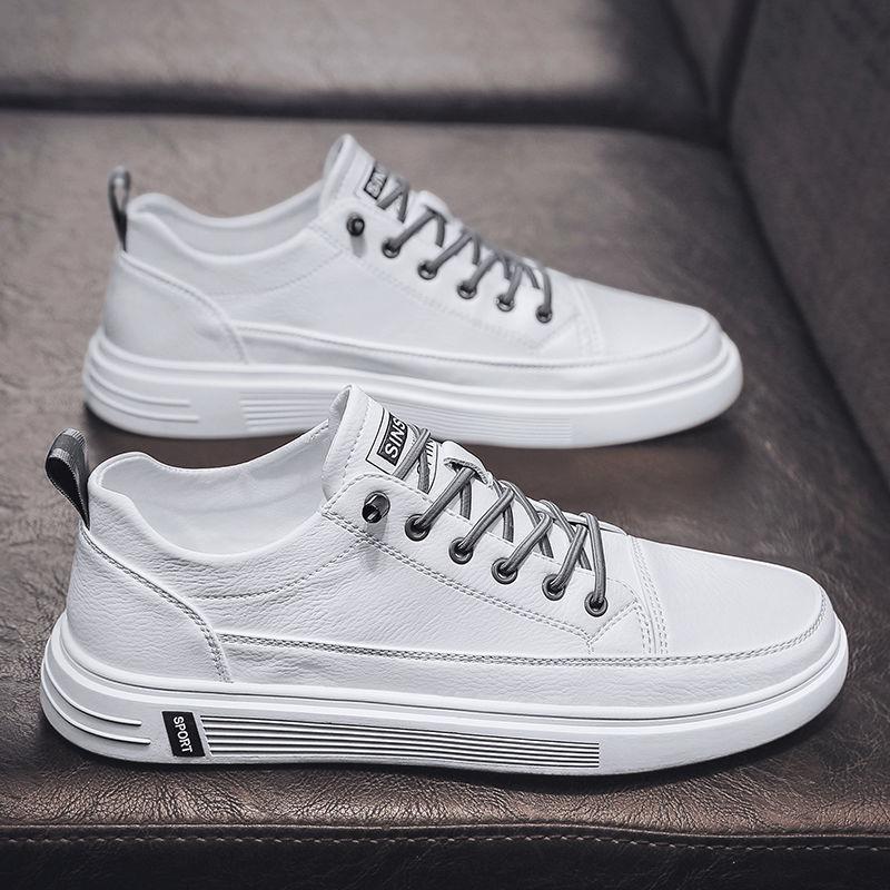 Men's Fashion Casual Low Top Skateboarding Shoes Boys Comfortable Sneakers Male Students Trending Soft Sole Classic Breathable Gym Non-slip