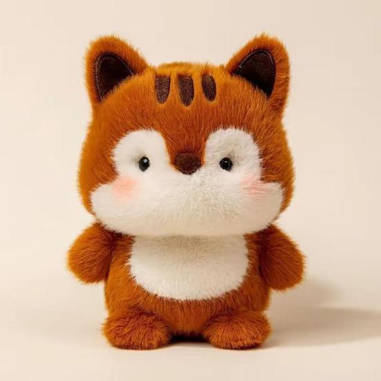 Elephant Plush Toy Soft Stuffed Animal Joyful Chicken Pig Fox Lamb Bunny Penguin Bear Plush Doll Adorable Hugging Pillow Christmas Gift for All Ages