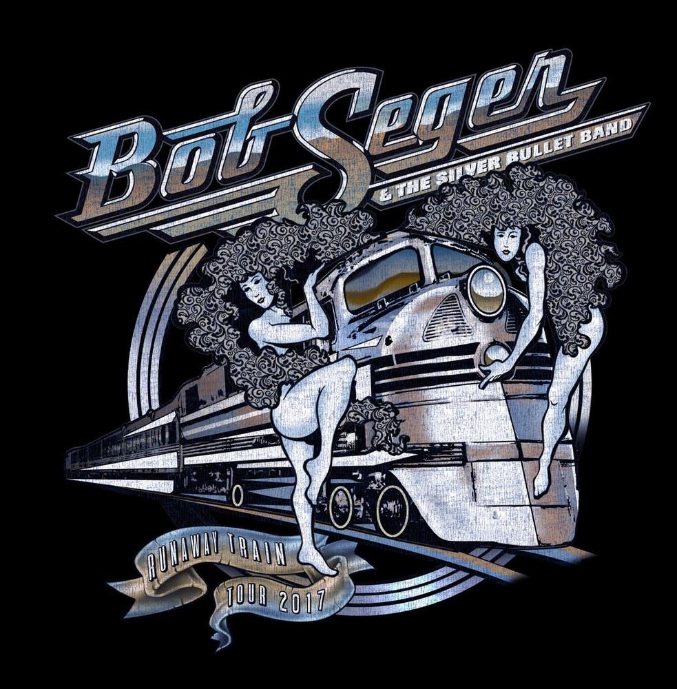 Bob Seger & The Silver Bullet Band Tour 2017 T-shirt Korte Mouw S tot 5XL Unisex T-shirt