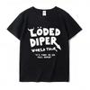 Vêtements Drôles LODED DIPER DIARY OF A WIMP KID T-shirt Imprimé Hauts Hommes Femmes Été Hauts Confortables Unisexe Mode de Rue