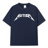Autism Metal Rock Meme Tshirt Unisex Women Fashion Hip Hop Short Sleeve Oversized Tshirts 100 Cotton Comfort T Shirts Streetwear
