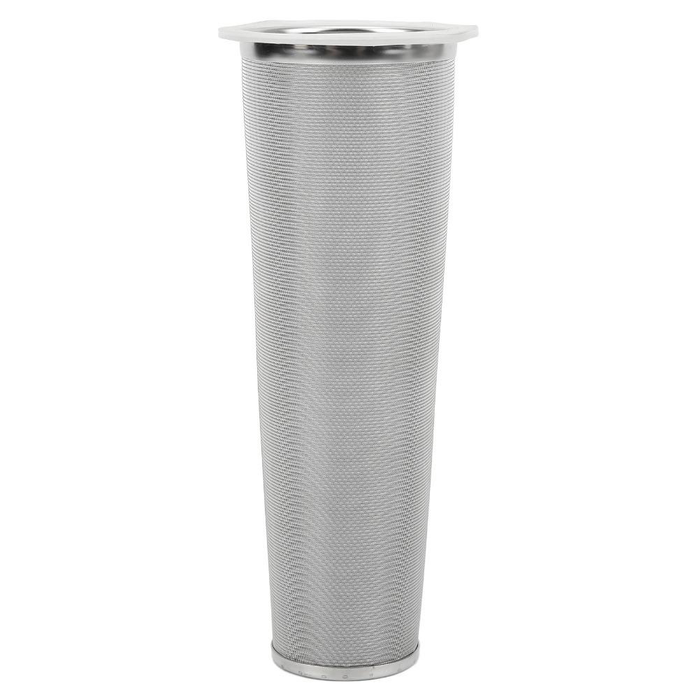 304 Stainless Steel Cold Brew Coffee Filter Mesh Filter White Rubber Circle Coffee Brew Infuser Cone Shape Mesh Coffee Infuser