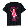 2025 New Queen of Farts Embarrassing Joke Adult Humor T-shirt   T Shirts Short Sleeve Tops Harajuku Breathable Tops