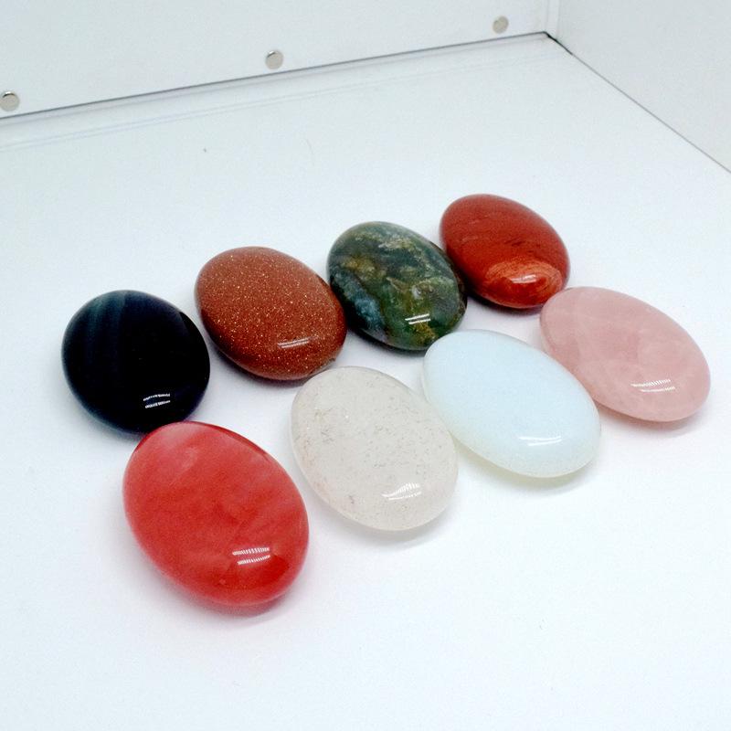 Natural SPA Energy Massage Stone - Oval 40x60x20mm