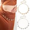 Metal Dress Belt Chains Belly Chain Shell Body Chain Vintage Bohemian Waist Chains  Belly Dance