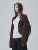 Akokeu Flow 2-Way Crop Knit_Brown
