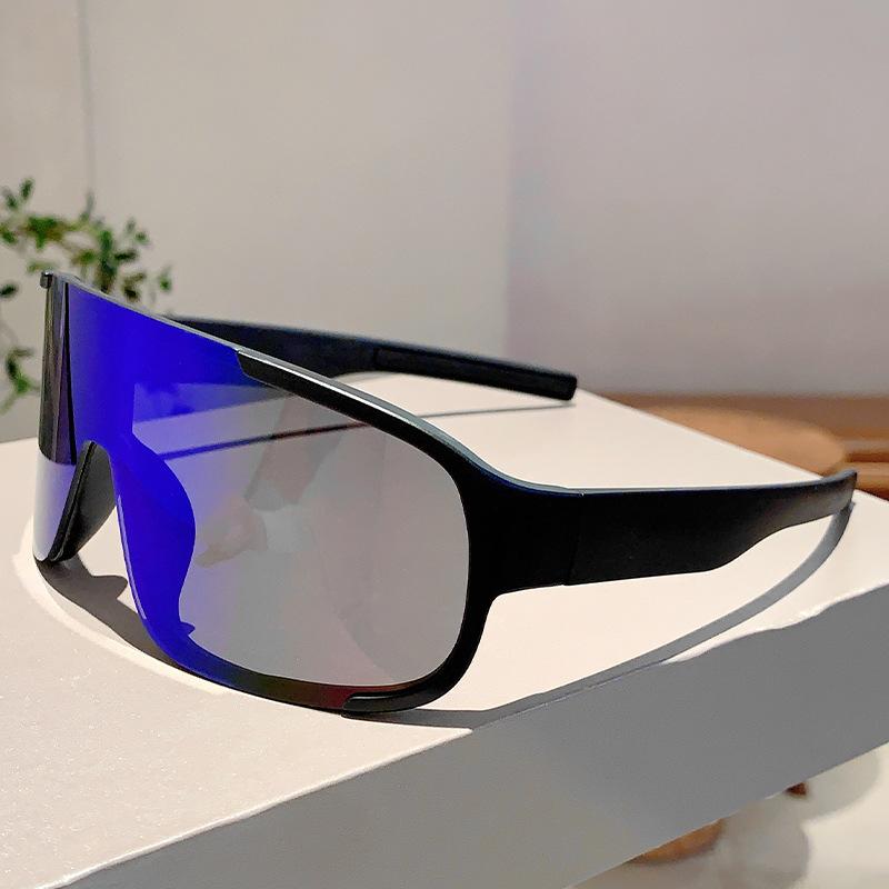 Sport Goggle Oversized Sunglasses Women For Men Luxury Brand Designer Vintage Sun Glasses Punk Skiing Windproof Outdoor Shades