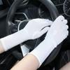 Elastic Thin Slip Resistant Etiquette Gloves Driving Gloves Anti UV Sunscreen Gloves