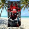 Marvel Spider-Man Cartoon Aufdruck Strandtuch, Meeresufer Schwimmen, Schnelltrocknend, Weich Und Hautfreundlich Urlaubsstrand