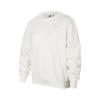 Nike Solid Color Round Neck Casual Long Sleeve Sports Sweatshirt Kids Tops Sail-White FZ6561-133