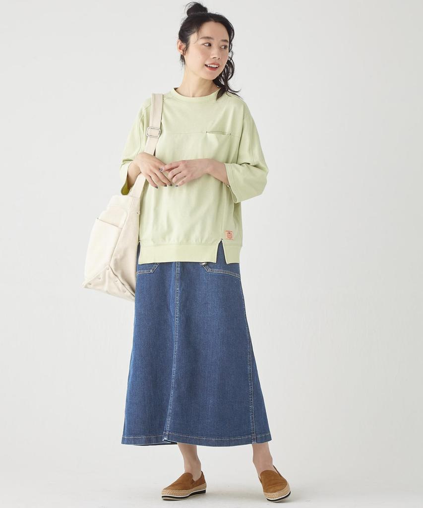 Cliff Mayer Denim Baker Climbing Dark Blue Women's Skirt, Large,