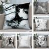 Gothic Coquette Cybersigilism Cushion Cover Plush Fabric Soft DoubleSided Printed Sofa Warm Winter Home Child Gift Pillow Case