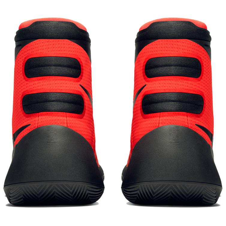 Nike Hyperdunk 2015 Ammortizzazione Antiscivolo Resistenti all'Abrasione Scarpe da Basket High-top Uomo Rosso Nero EP 749562-600
