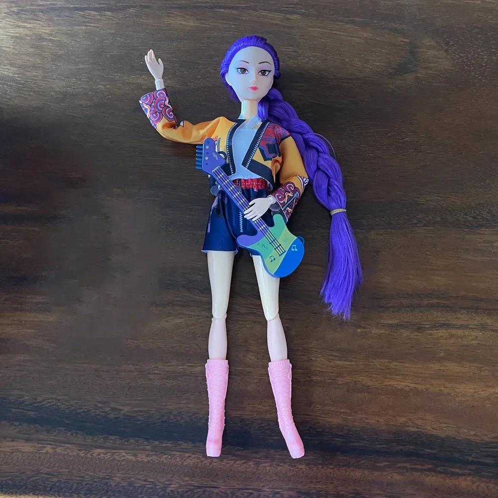 %%NEU Kpop Demon Hunters Actionfigur Rumi Mira Zoey Wunderschöne Prinzessin Babypuppen aus Kunststoff zum Selbermachen für Mädchen