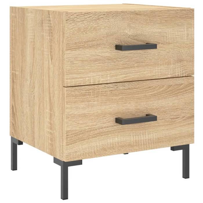 Maison Exclusive - Table de chevet chêne sonoma 40x35x47,5 cm bois d’ingénierie