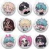 Anime Alien Stage Round Badges for Jewelry Accessories Bag Decor Luka Ivan Till Mizi Tinplate Lapel Button Brooch Pins Fans Gift