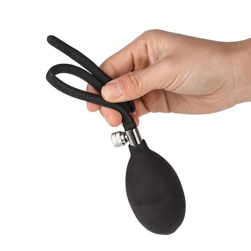 Double Ball Inflatable Urethra Catheter Dilator Expandable Horse Eye Stick Silicone Penis Plug Sex Toys For Men Gay Masturbator