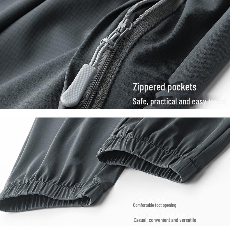 Heren Zomer Ijszijde Ademend Sneldrogend Sport Leggings