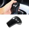 Carbon Fiber Car Interior Gear Shift Knob Head Cover Trim AT For Toyota Camry 2018 2019 2020 2021