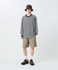 Snow Peak Summer Wool Stripe Long Sleeve T-Shirt CS-26SU006, Men's/Women's, BLACK, M