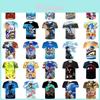 Lebendiges Sonic The Hedgehog T-Shirt für Kinder mit kurzen Ärmeln und bequemem Schnitt