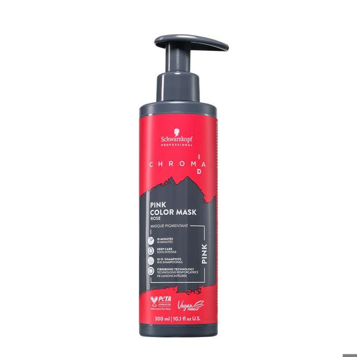Masque colorant semi-permanent - SCHWARZKOPF PROFESSIONAL - Chroma ID Color Mask - Pink - 300 ml - Bonding