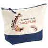 Makeup Bag - PLANETEE - Jacqueline Mon Make-up - Large Size - Cotton - HD Sublimation Printing