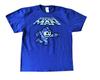 Mega Man Springa och Skjuta Spelare Barn T-shirt