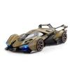 1:22 Schaal Lambo Vision Gran Turismo V12 GT Simulatie Sprot Auto Legering Model Auto Gemodificeerd Diecast Speelgoed Licht En Geluid Kindercadeau