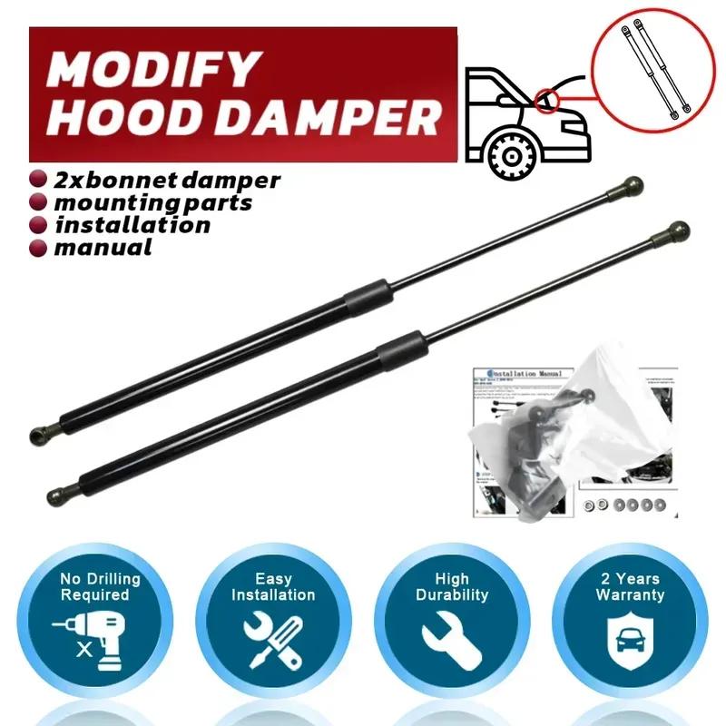 Hood Damper for Volkswagen VW Polo MK5 2011-2017 Gas Strut Lift Support Front Bonnet Modify Gas Springs Shock Absorber