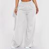 Damenmode Casual Sports Yoga Elastische Hohe Taille Weites Bein Lockere Hose