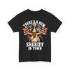 Funny Trump Shirt Cowboy Trump Merchandise US Flag Unisex T-Shirt