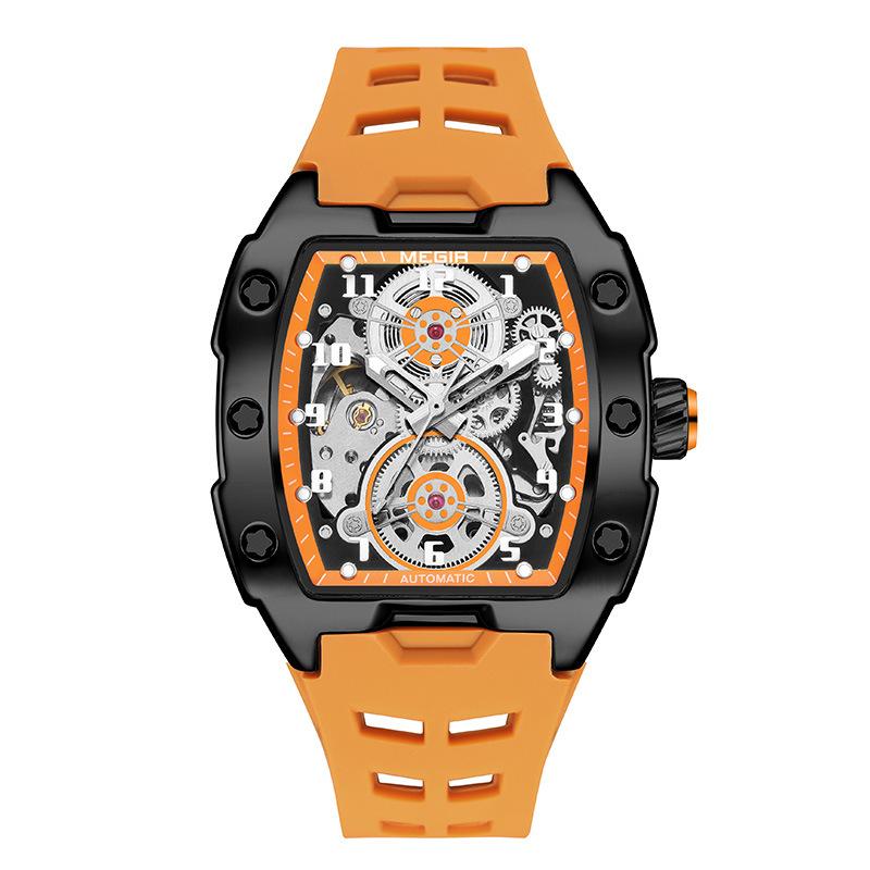 Megel Men's Mechanical Watch Sports Richard Barrel Shape