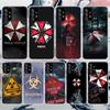 Coque de téléphone souple en forme de parapluie, étui à motif pour Samsung Galaxy A52 A53 A12 A13 A22 A23 A32 A33 A72 A73 5g A02s A03s A50s