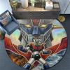 Grendizer,Round Area Rug,Carpet Rug for Living Room Bedroom Sofa Playroom Decor,Non-slip Floor Mat
