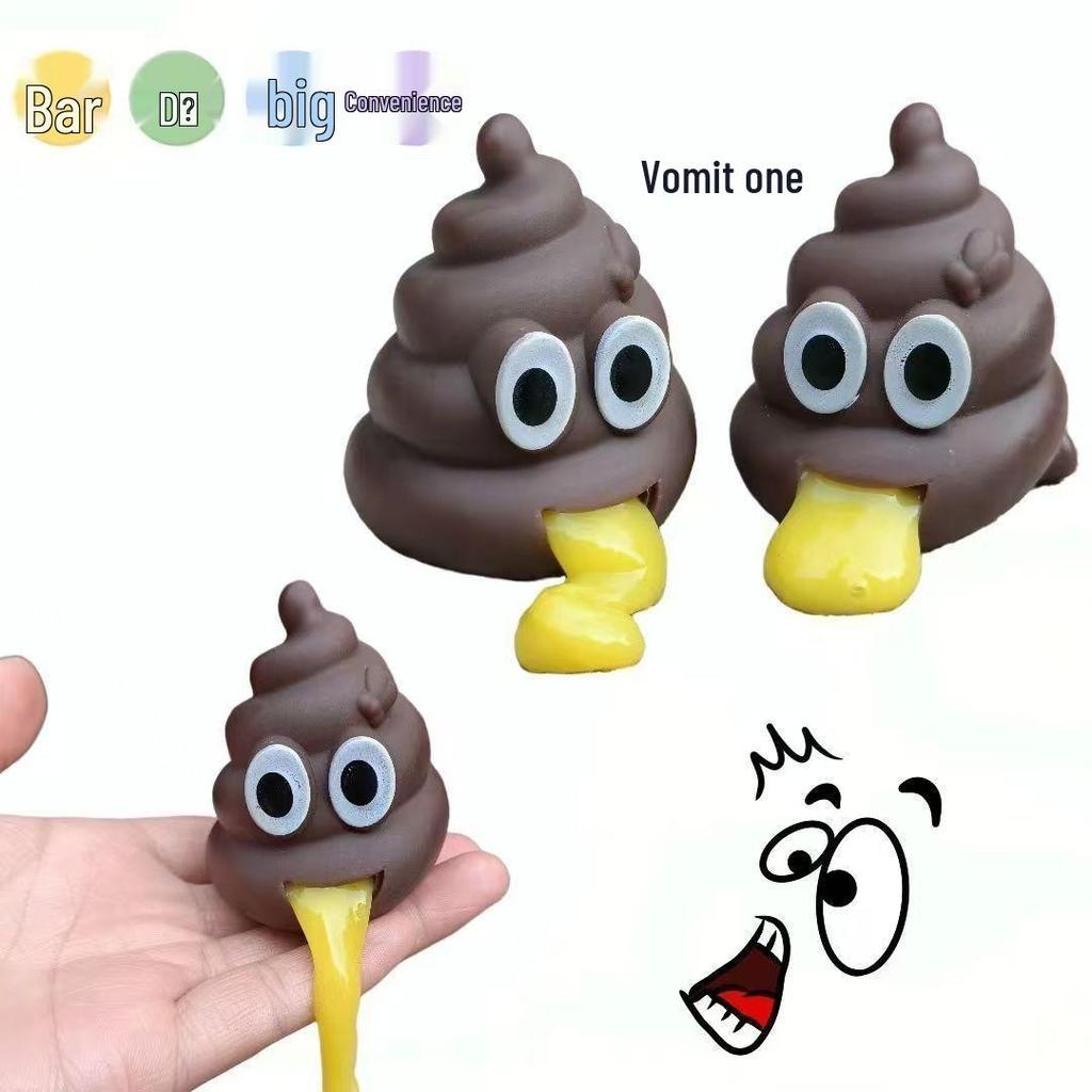 Realistic Prank Poop Stress Relief Squeeze Toy
