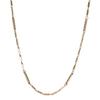 Jeroot Women's Magnetic Necklace, Gorgeous, Lightweight, Hypoallergenic, 2mm Wide, 50cm Long, Yellow Gold, with Exclusive Box