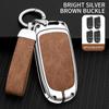 Zinc Alloy Car Key Case For Dodge RT Challenger Charger Journey RAM Remote Control Protector For DODGE R/T Logo Car Key Cover