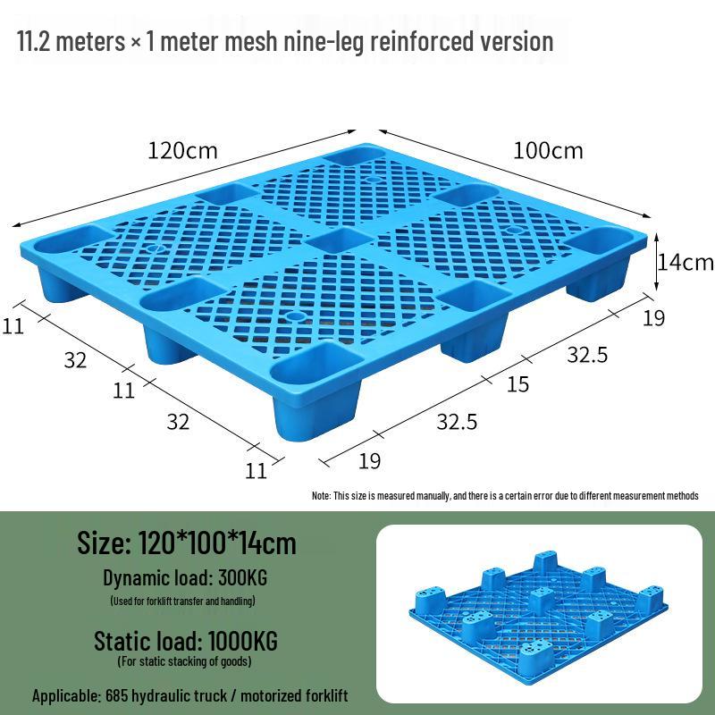 Moisture-Proof Plastic Forklift Pallet Stand