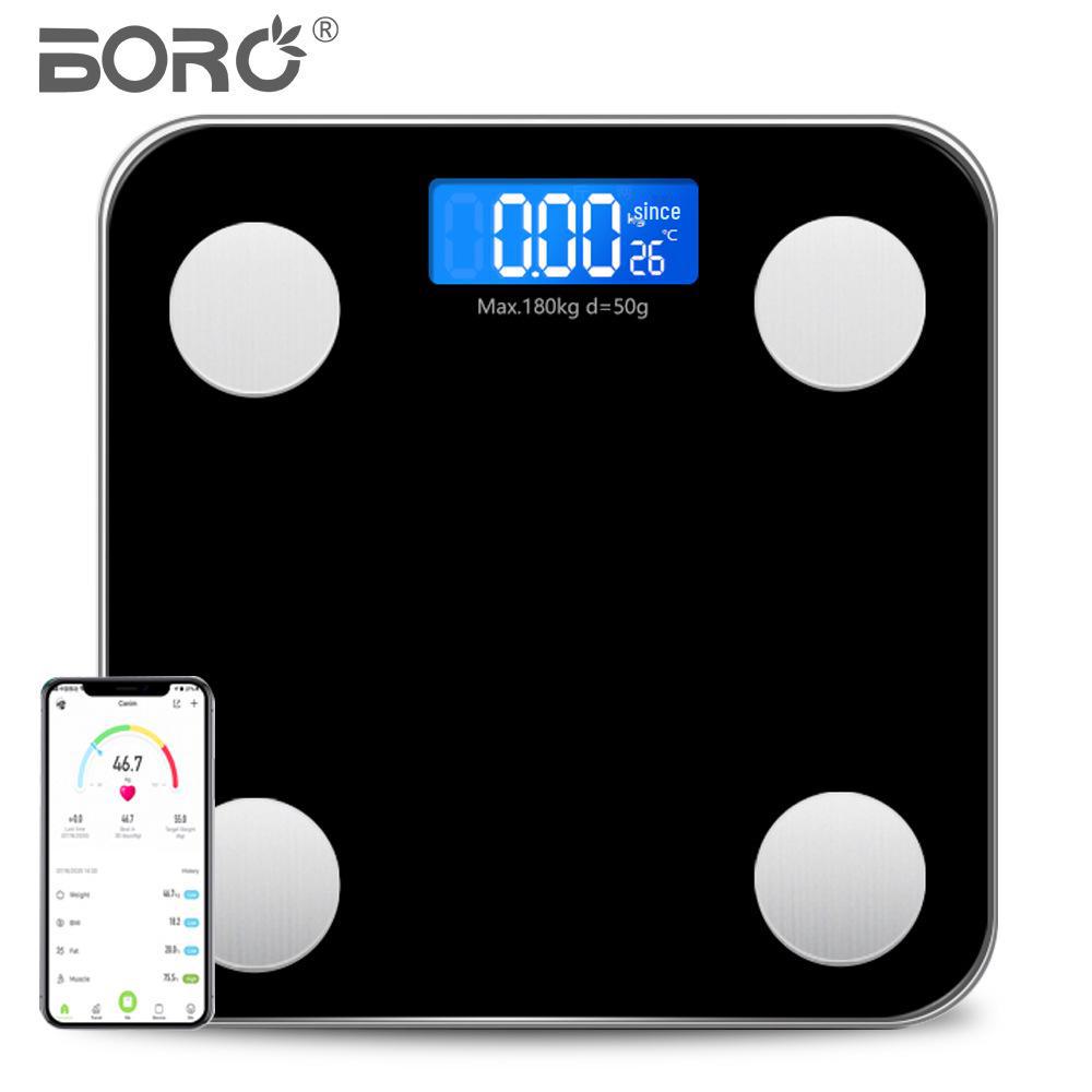 Smart Body Fat Scale: Accurate, Compact, Bathroom Scale for Adults
