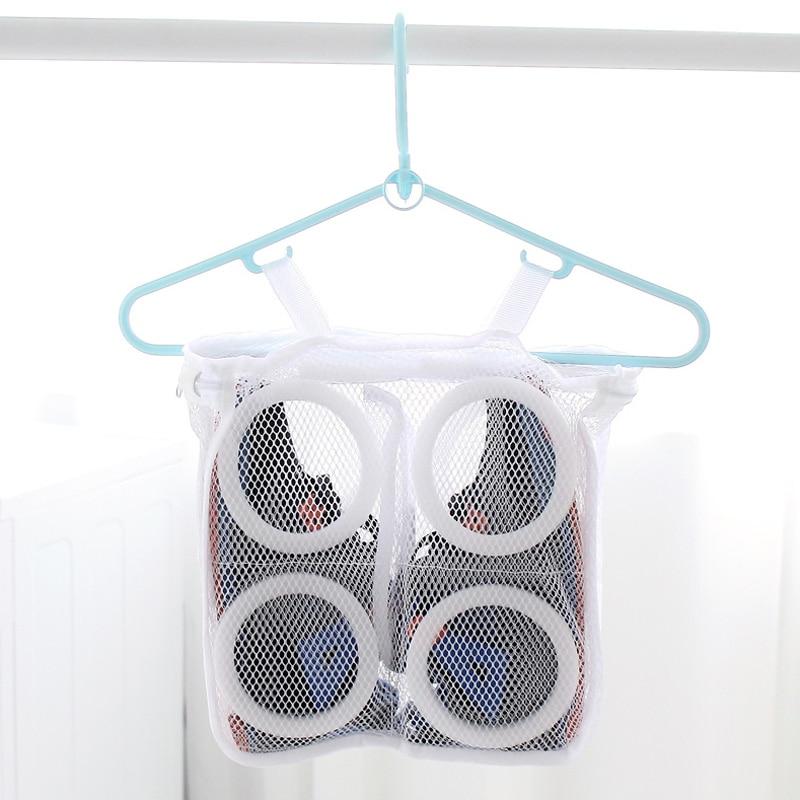Shoes Bag Mesh Laundry Shoes Bags Storage Organizer Dry Shoe Organizer Portable Washing Bags Storage Organizer Laundry Dustproof