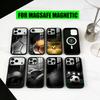 F-Football S-Soccer Stitch Texture Phone Case For iPhone17,16,15,14,13,12,11 Plus,Pro Magnetic For Magsafe Wireless Charging