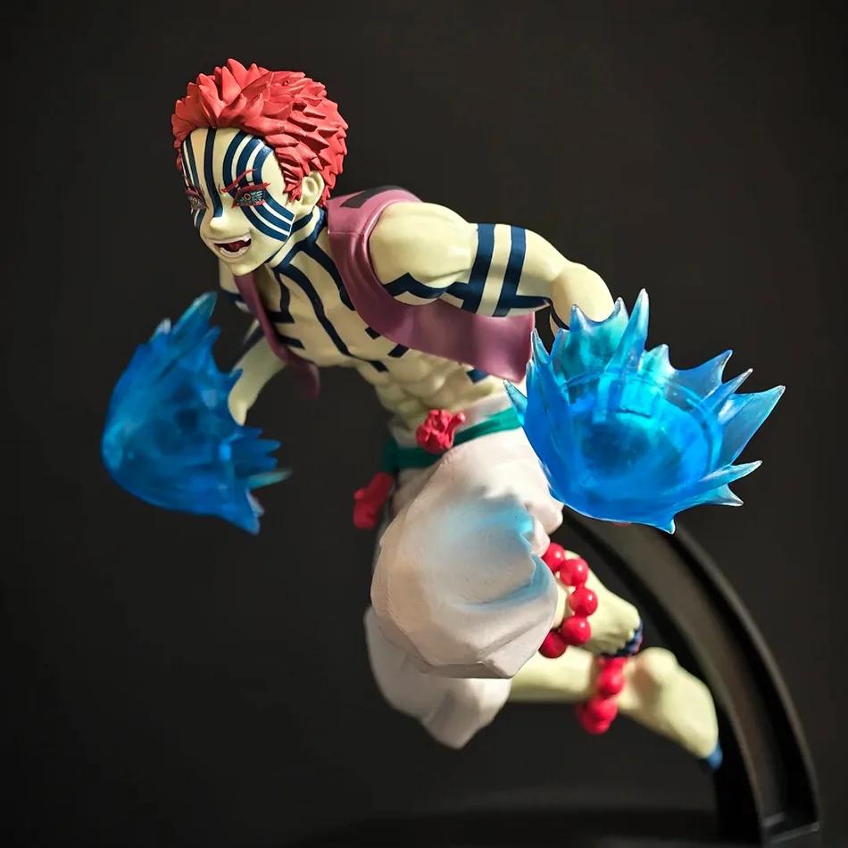 Demon Slayer Akaza Hakuji Anime Figure Model Doll Action Figurine Pvc Decoration Peripheral Desktop Ornament Toy