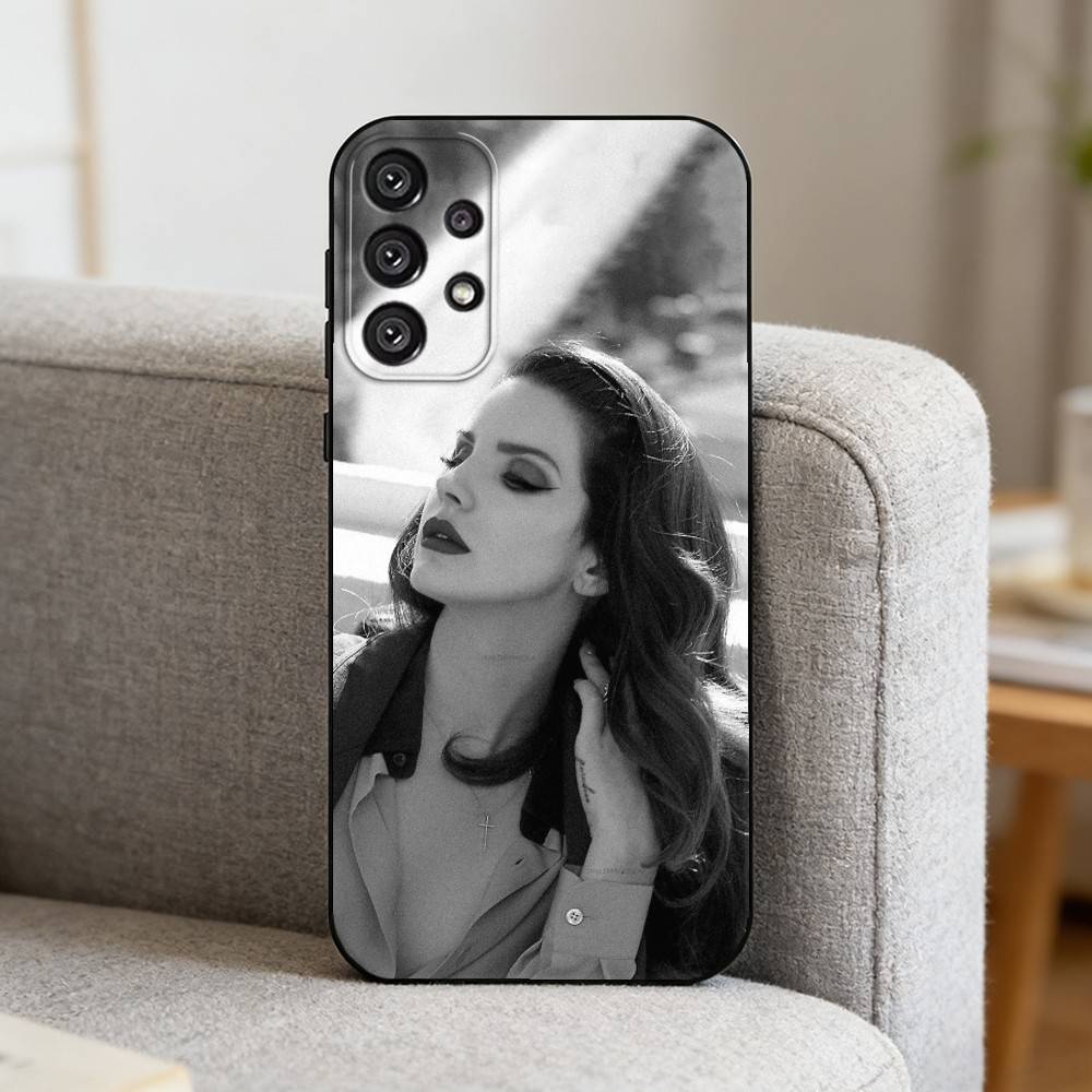 L-Lana Del R-Rey Phone Case For Samsung S25,S24,S21,S22,S23,S30,Ultra,S20,Plus,Fe,Note,10,9,5G Black Cover