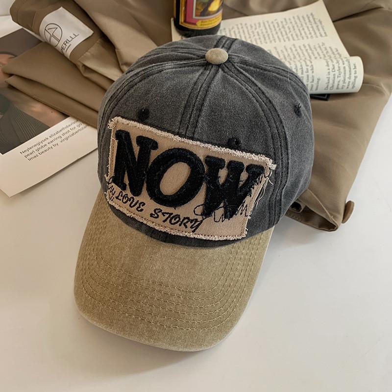 Retro Style Baseball Cap With Adjustable Design For Unisex Spring Summer Apparel