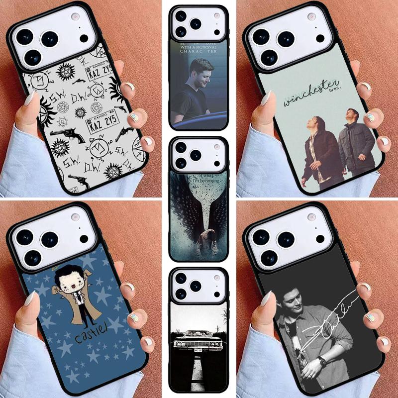 Supernatural TV Series Phone Case for iPhone 17ProMax 12 13 14 15 16e 17 Pro Max Plus Air Cover