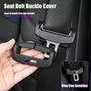 BBIH8 Car Seat Belt Buckle Protector Cover Soft Silicone Anti-Collision Case For BMW G80 G07 G42 G14 G15 G16 F82 M2 M3 M4 M5 Sticker