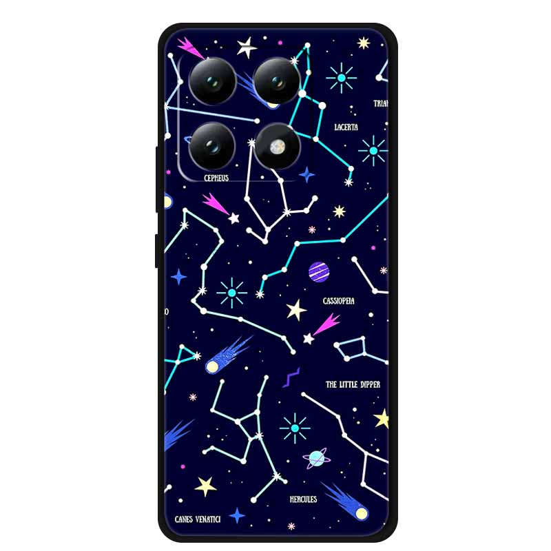 For Xiaomi 14T Pro 5G Case Cartoon Silicone TPU Soft Cases for Xiaomi 14T 5G Protector Covers Mi 14T 6.67'' Bumper Shells Capa14